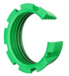 IPS‑OD large bore PVC connection kit featuring a grip ring for joining HDPE pipe to compatible PVC pipe systems.
